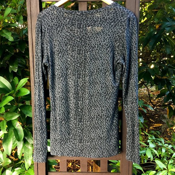 Soyaconcept Animal Print Long Sleeve Jersey Top - Picture 3 of 14